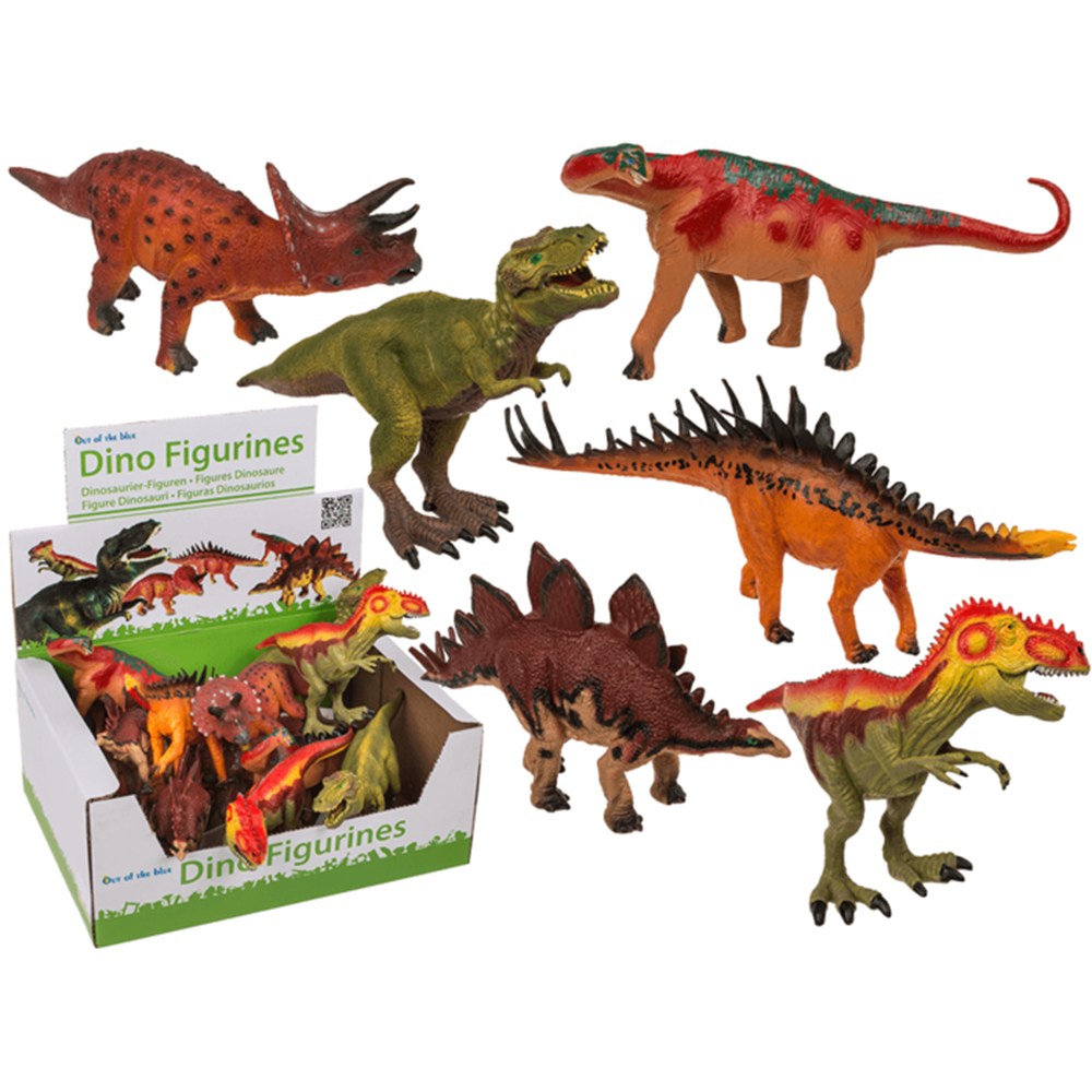 Dsp dinosaur, ca. 20 cm. 6 ass.12 stk