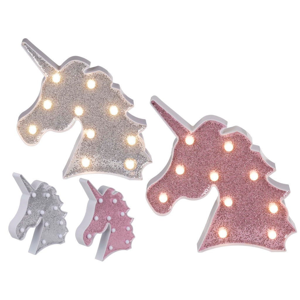 Grundlæggende enhjørning glitter led lys