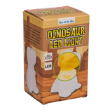 Lampe, dinosaurus med LED (inkl. 3 batterier