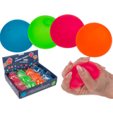 Dsp. ultra blød neon anti-stress bold. 6 c