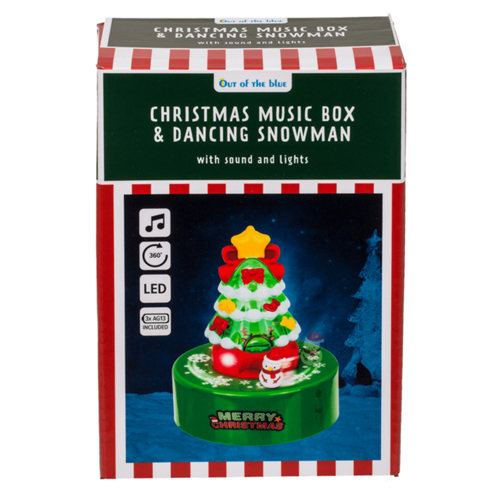 Julemusikdåse med danse