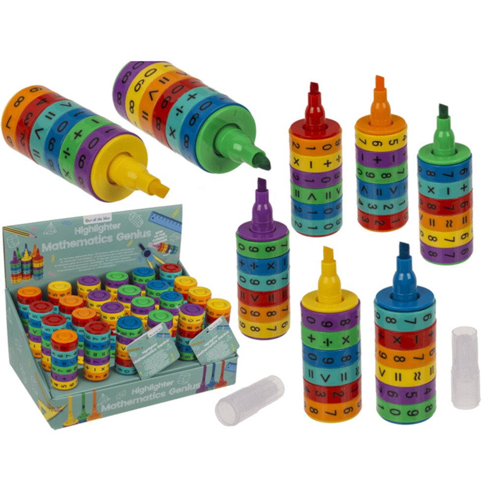 Dsp highlighter, matematik geni. 10,5x3