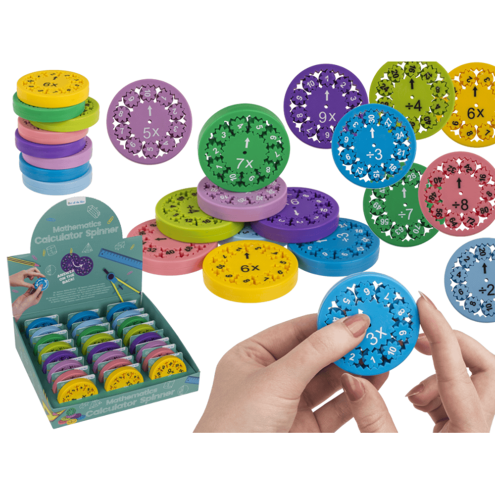 Dsp spinner, lommeregner. formere sig