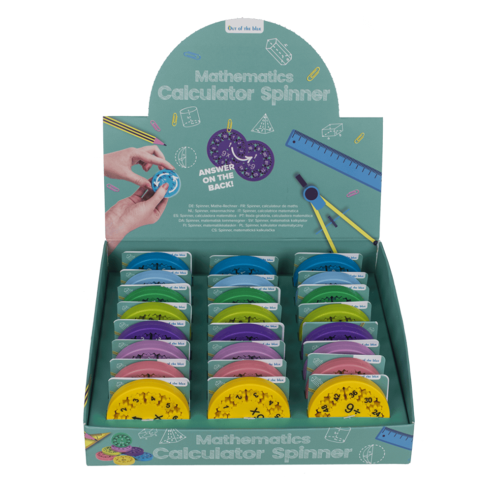 Dsp spinner, lommeregner. formere sig