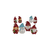 Ootb Julenisse 4x3x6cm 4 assorteret