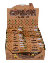Dsp viskelæder capybara. 4 aksler 24 stykker i