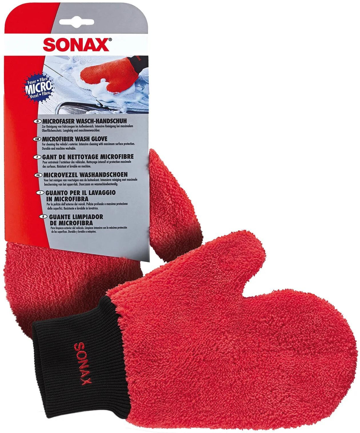 Sonax mikrofiber vaskehandske