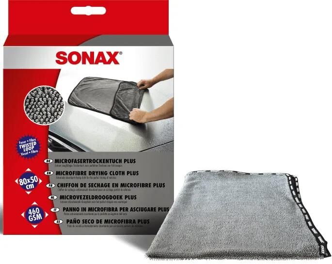 Sonax microfasertuch trockentuch mikrofiber tørreklud 1 stk. plus