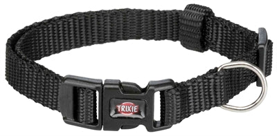 Trixie hundehalsbånd premium sort