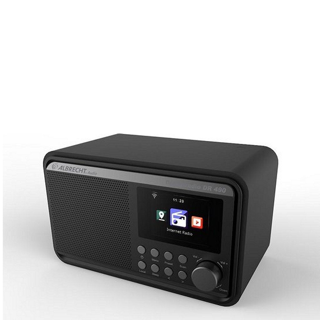 Basic Albrecht DR 490 DAB+ hybrid radio sort