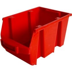 Opbevaringsspand viso spacy3r 4l 15 x 23,5 x 12,6 cm rød