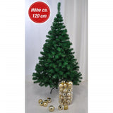 Hej hej juletræ med metal standard 120 cm grøn