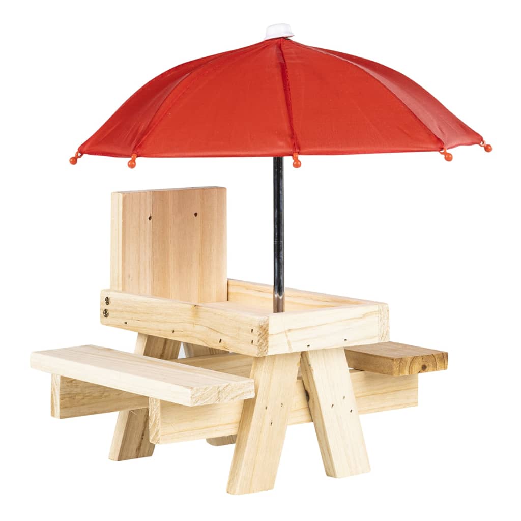 Hej Eekhoorn Feed House med paraply beige