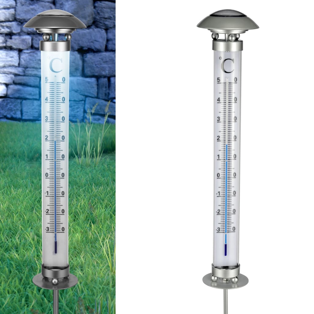 Hej termometer lampe solenergi