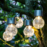 Hej hej Solarhangers førte 5 st Craquele Glass