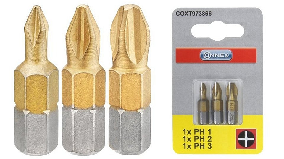 Cornat coxt973866 bit sæt ph1, ph2, ph3