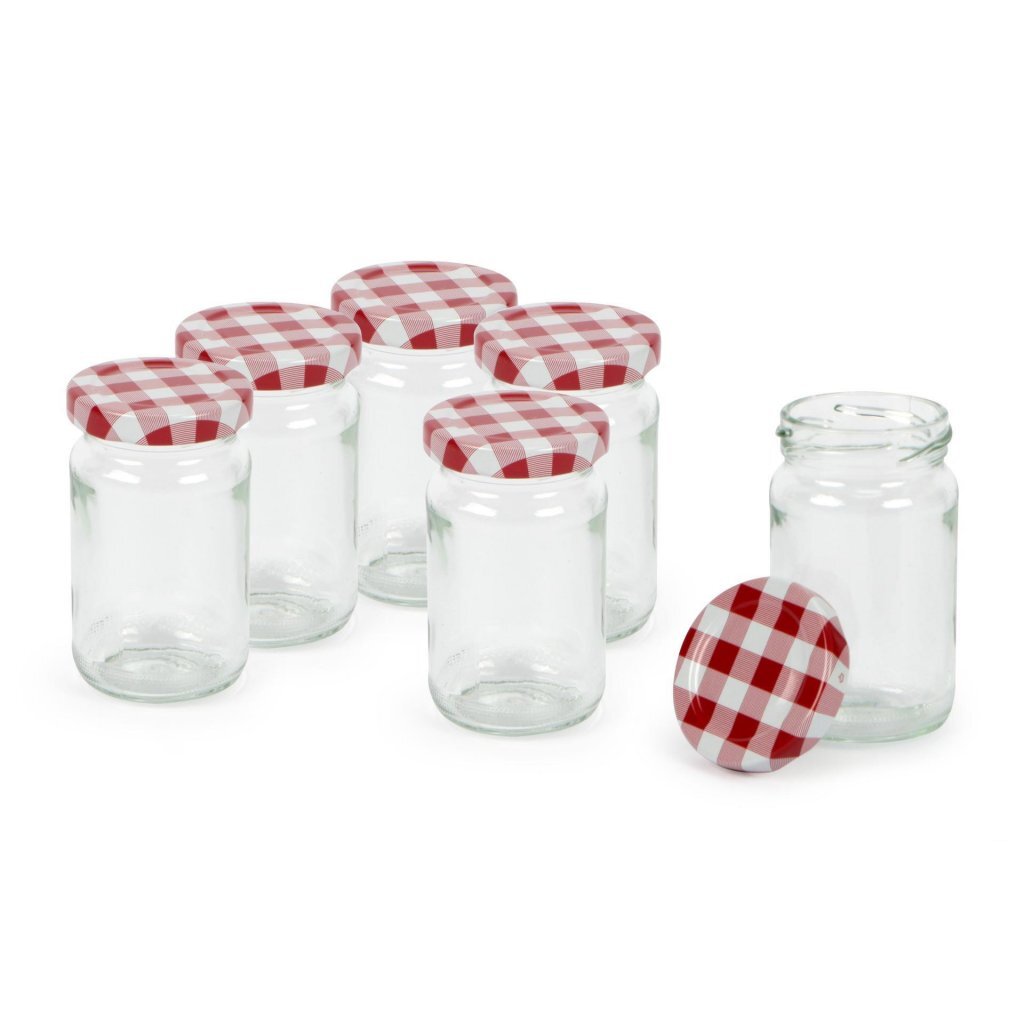 Andre mærker glaskonserveringsglas 107 ml 6 stk