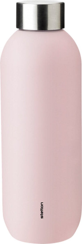 Stelton keep cool - termokande - rustfrit stål - 600 ml - blød rose