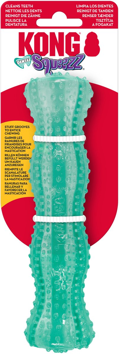 Kong squeezz dental stick mintgrøn - standard titel