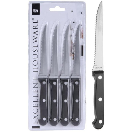 Fremragende husholdningssteak knivsæt 4-delt