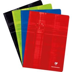 Clairefontaine geniete schriften 3123 a4 21x29,7cm 90g assorti geruit