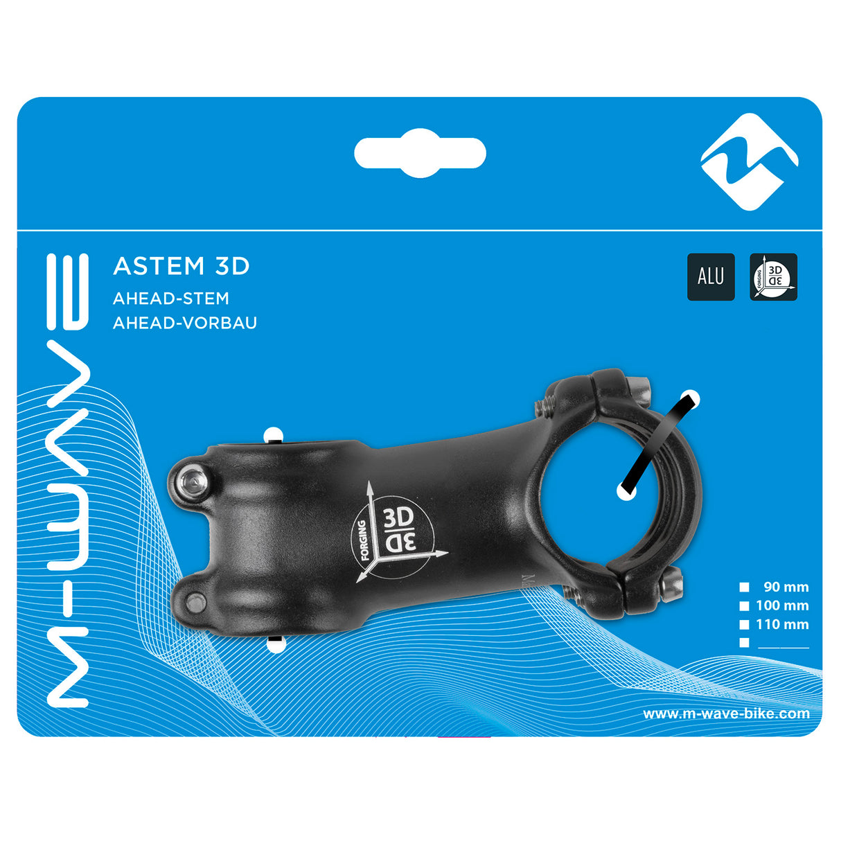 M-wave astem 3d ahead håndtag frempind