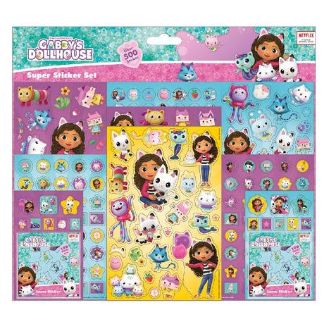 Undercover Gabbys Poppenhuis Super StickerSet
