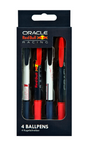 Undercover Ballpoint Pens Red Bull Racing Max Verstappen, 4 stk.