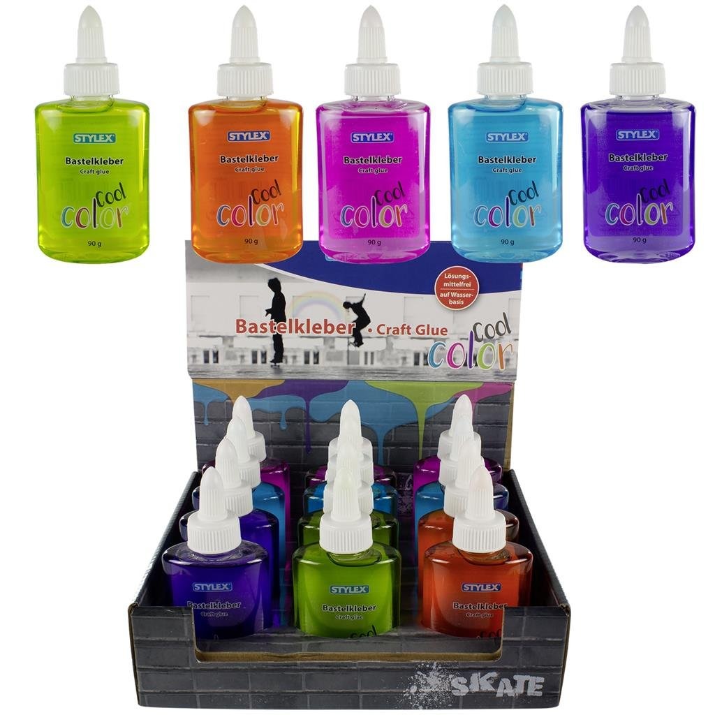 Stylex farvet hobbylim 90 gr
