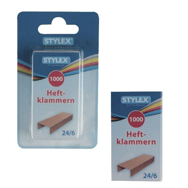 Toppoint hæfteklammer 24 6 1000 stk