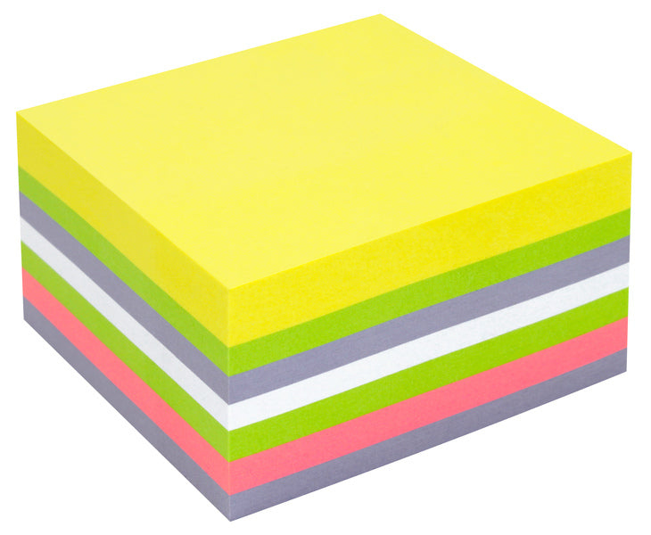 Info noter i-5654-80 75x75mm, 400 ark, 5 farver, fsc.