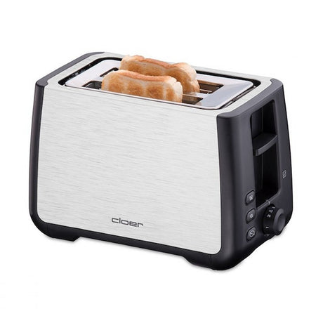 Cloer 3569 king size brødrister rustfrit stål sort