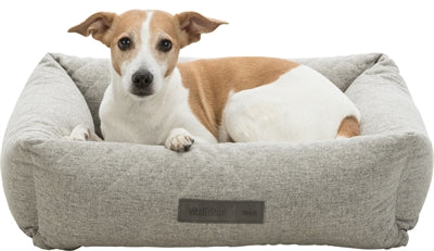 Trixie Vital Dog Basket Noah Angular Light Gray