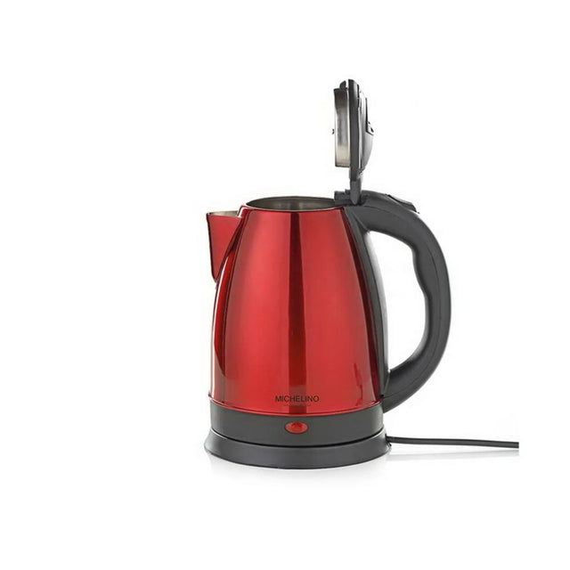 Michelino elkedel 1,8l 1800w rød sort