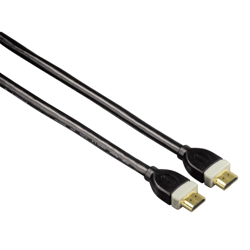 Hama højhastigheds HDMI kabel forgyldt 1,8 m sort