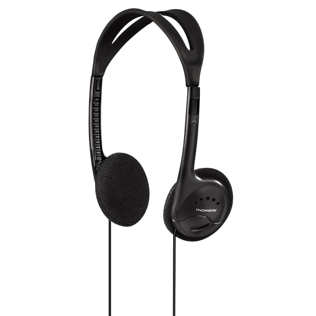 Thomson on-ear høretelefoner hed1115 sort.
