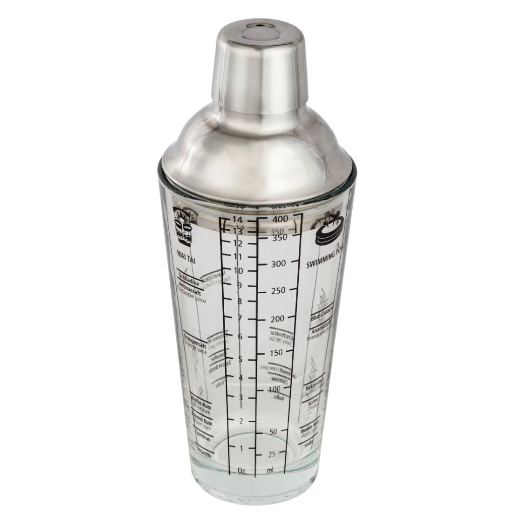 Xavax cocktailshaker i glas 400 ml