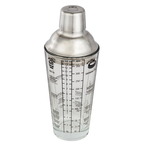 Xavax cocktailshaker i glas 400 ml