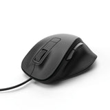 Hama optisk mus med 6 knapper mc-500 med sort kabel