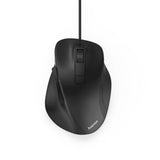 Hama optisk mus med 6 knapper mc-500 med sort kabel