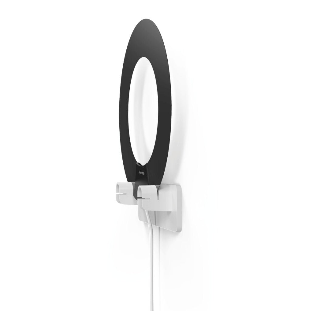 Hama dvb-t dvb-t2 rumantenne ydeevne 45 ring design aktiv hvid