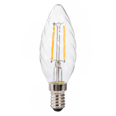 Xavax LED filament E14 250lm erstatter 25W stearinlyslampe varm hvid
