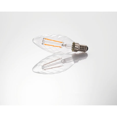 Xavax LED filament E14 250lm erstatter 25W stearinlyslampe varm hvid
