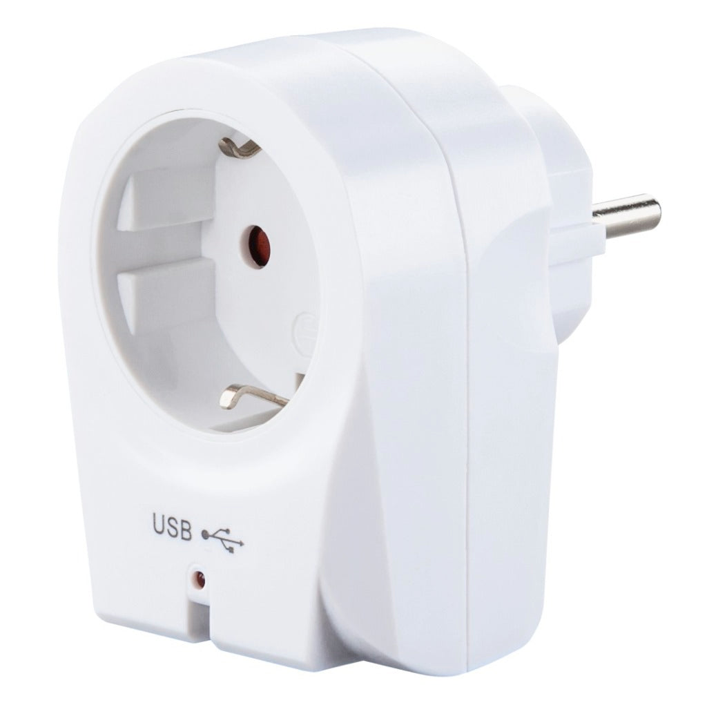 Hama USB stik adapter oplader 2.1 a hvid