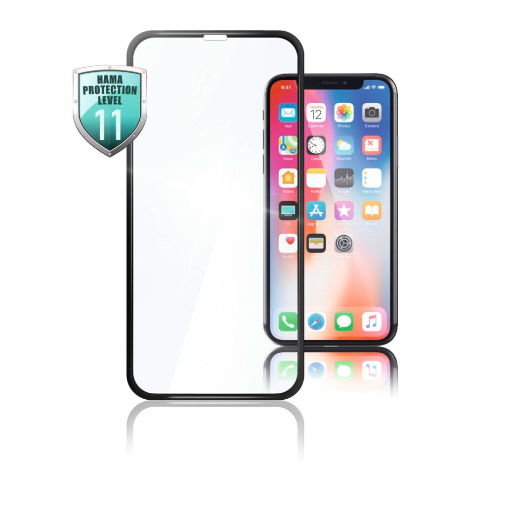 Hama 3D fuldskærms beskyttelsesglas til Apple iPhone 11 sort