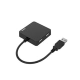 Hama USB hub indgangslinje 4 porte sort