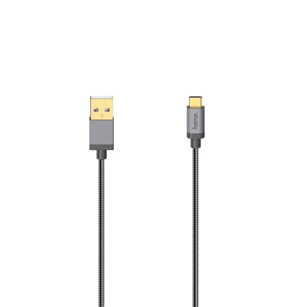 Hama USB-C kabel USB 2.0 480 mbit s metal 0,75 m