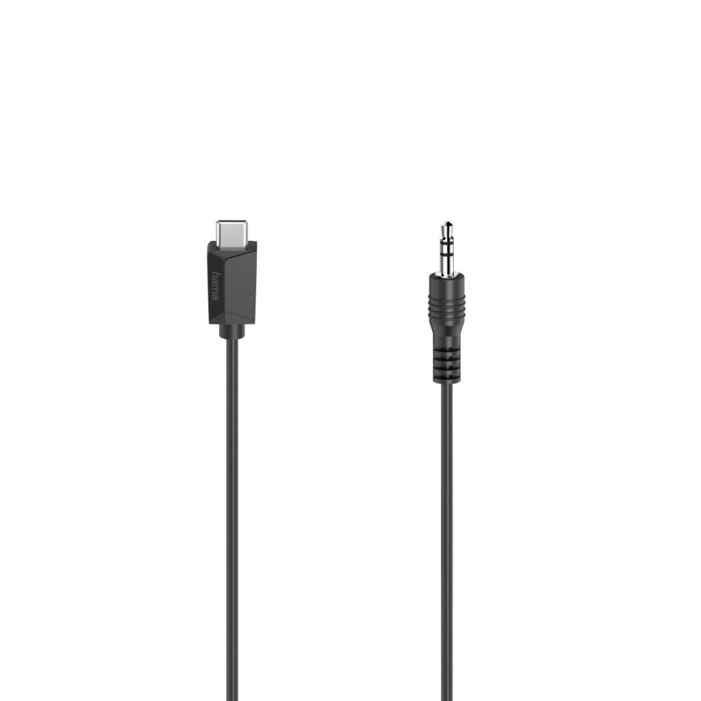 Hama lydkabel USB-C stik - 3,5 mm jackstik stereo 0,75 m