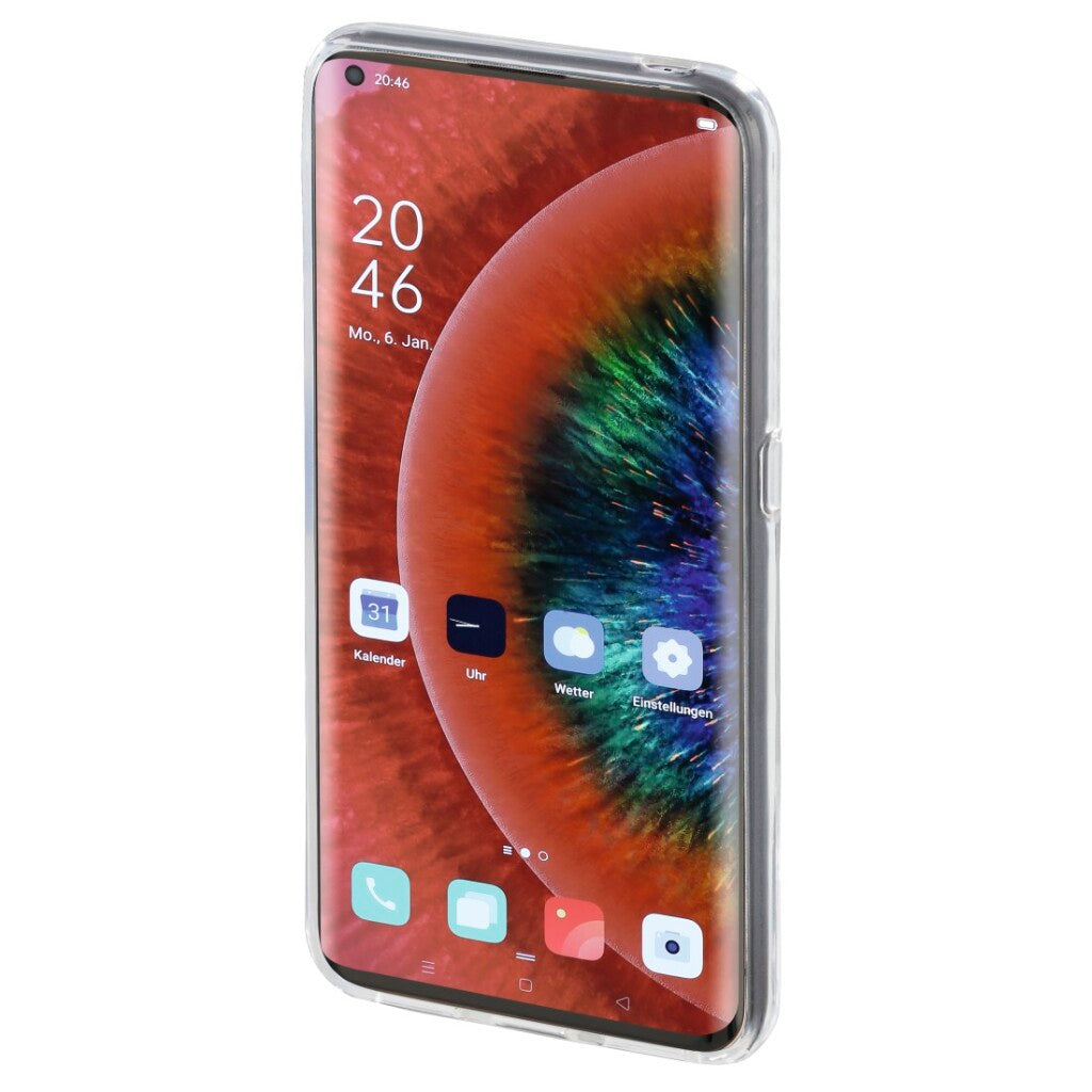 Hama cover krystalklart til oppo find x2 pro transparent