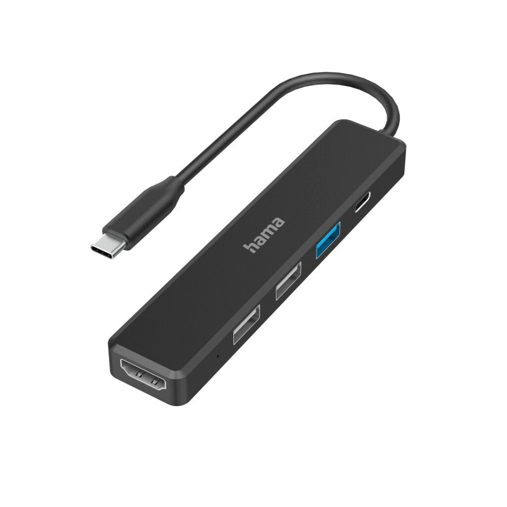 Hama USB-C hub Multiport 5-port 3x USB-A USB-C HDMI handel;